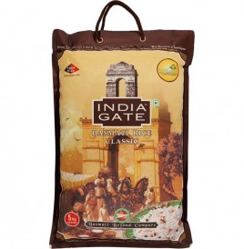 India Gate Basmati Rice Classic   Pack  5 kilogram